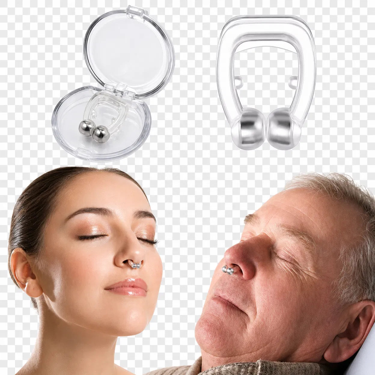 Clip Nasal Antirronquidos FK22-34 - Duerme Sin Roncar