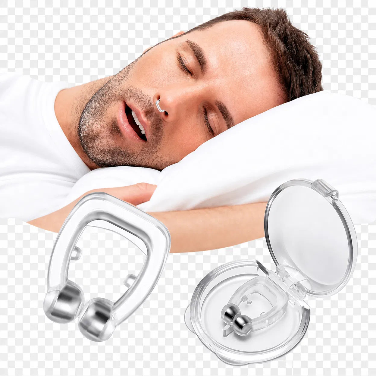 Clip Nasal Antirronquidos FK22-34 - Duerme Sin Roncar